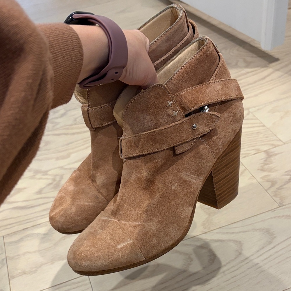 Rag & Bone Tan Ankle Boots